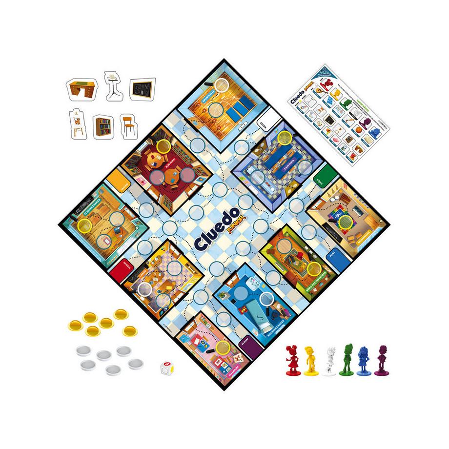 Hasbro Games  Cluedo Junior, Deutsch 