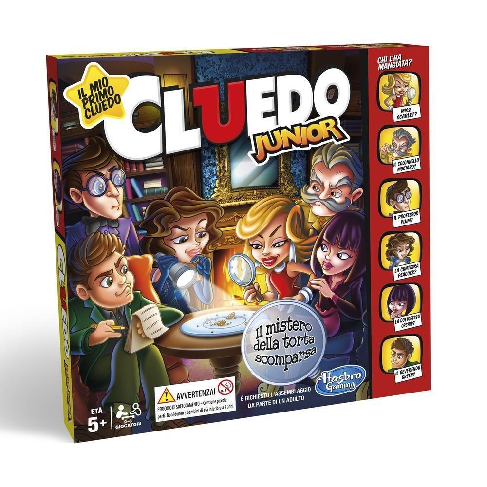 Image of Hasbro Games Cluedo Junior, Italienisch