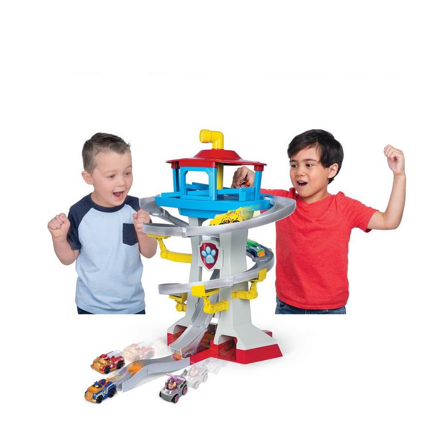 Spin Master  Paw Patrol True Metal Adventure Bay Spielset Mit 2 Metallfahrzeugen Im Maßstab 1:55 
