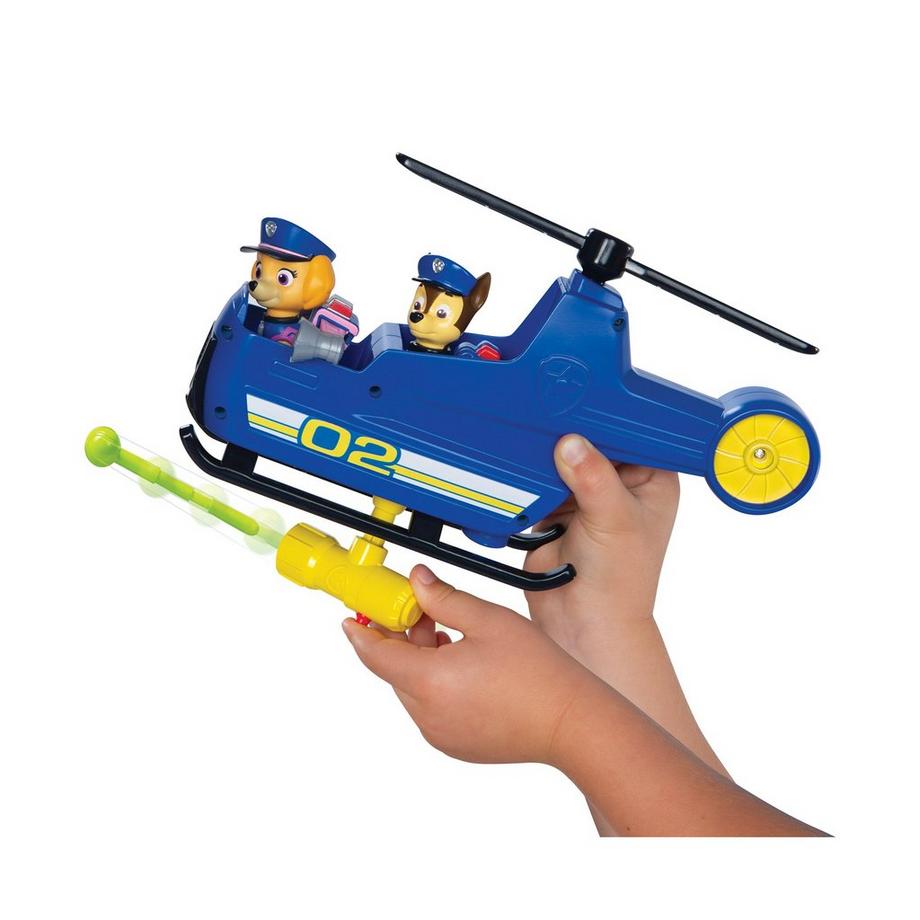 Spin Master  Paw Patrol 5-In-1-Polizeifahrzeug Von Chase, 4 Mini Fahrzeuge Plus Polizeicruiser Plus Chase Figur 