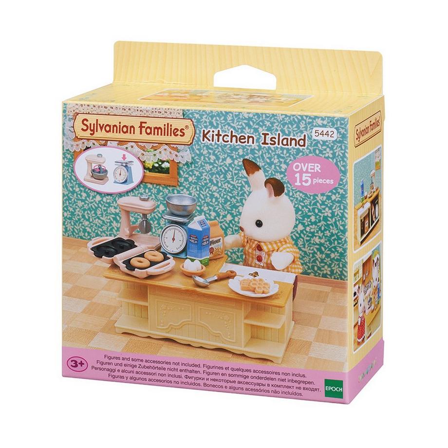 Sylvanian Families SF Kitchen Island
 Le meuble de cuisine et accessoires 