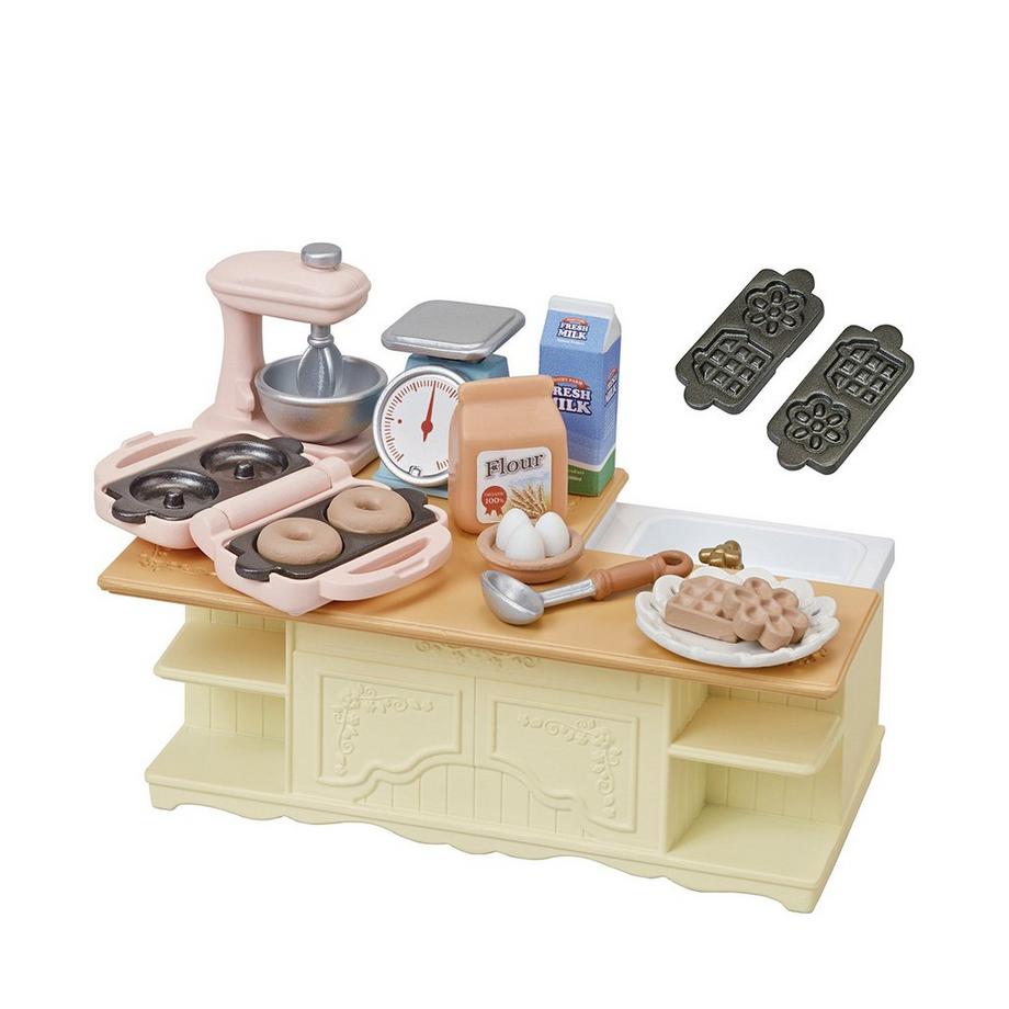 Sylvanian Families SF Kitchen Island
 Le meuble de cuisine et accessoires 