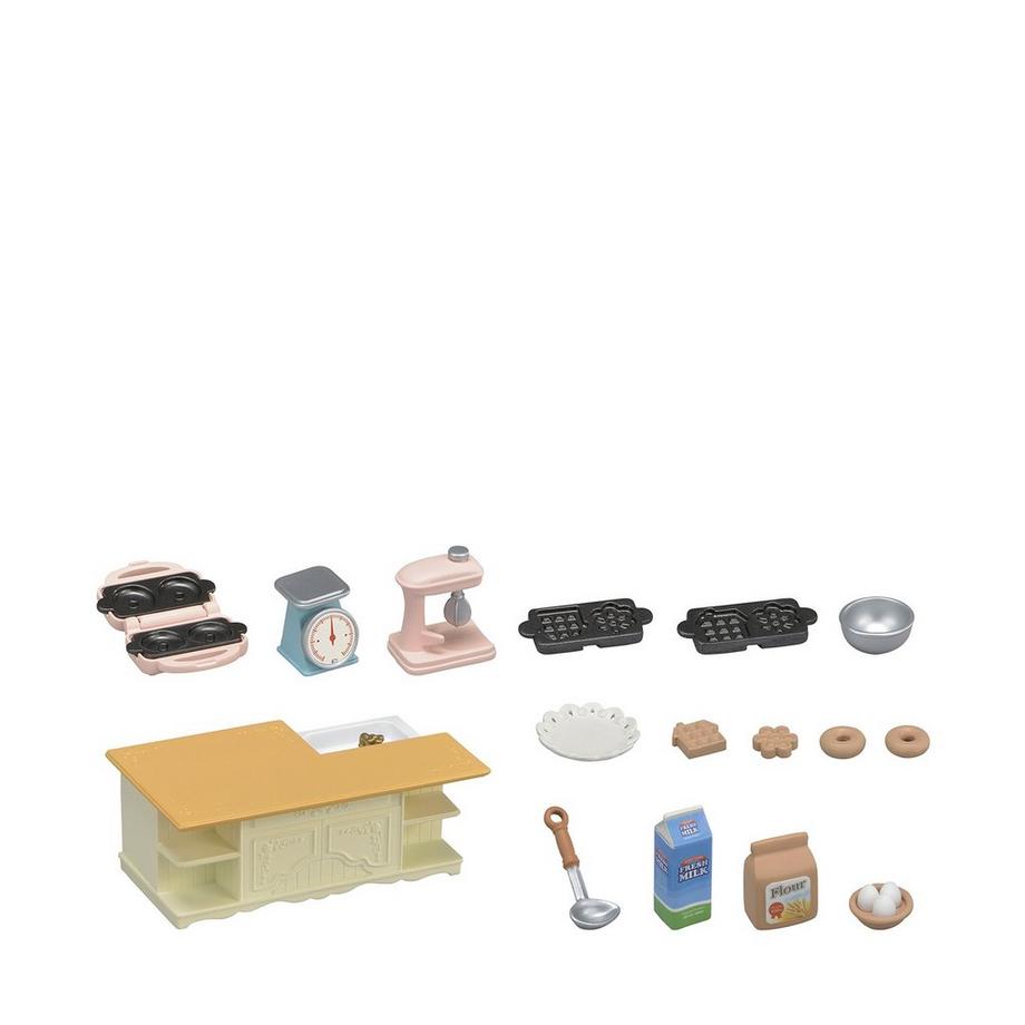 Sylvanian Families SF Kitchen Island
 Le meuble de cuisine et accessoires 