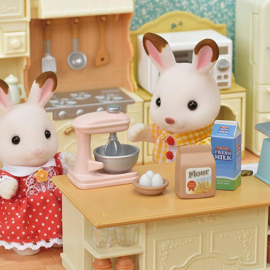 Sylvanian Families SF Kitchen Island
 Le meuble de cuisine et accessoires 
