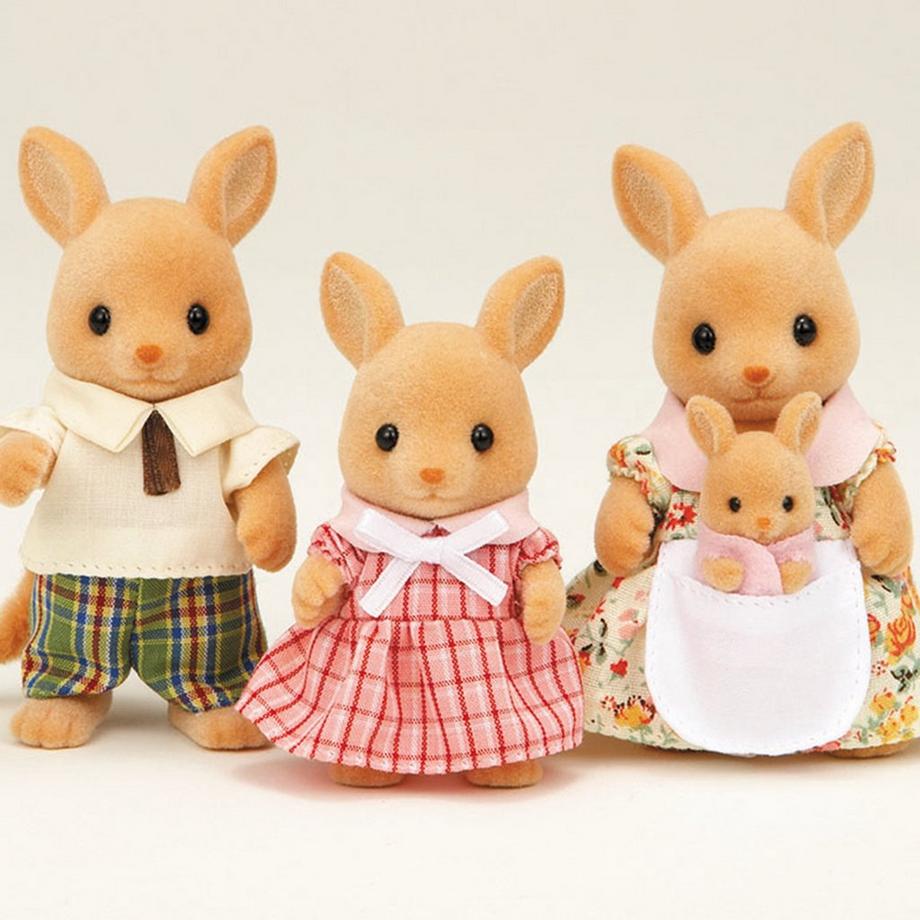 Sylvanian Families SF Kangaroo Family
 La famille kangourou 