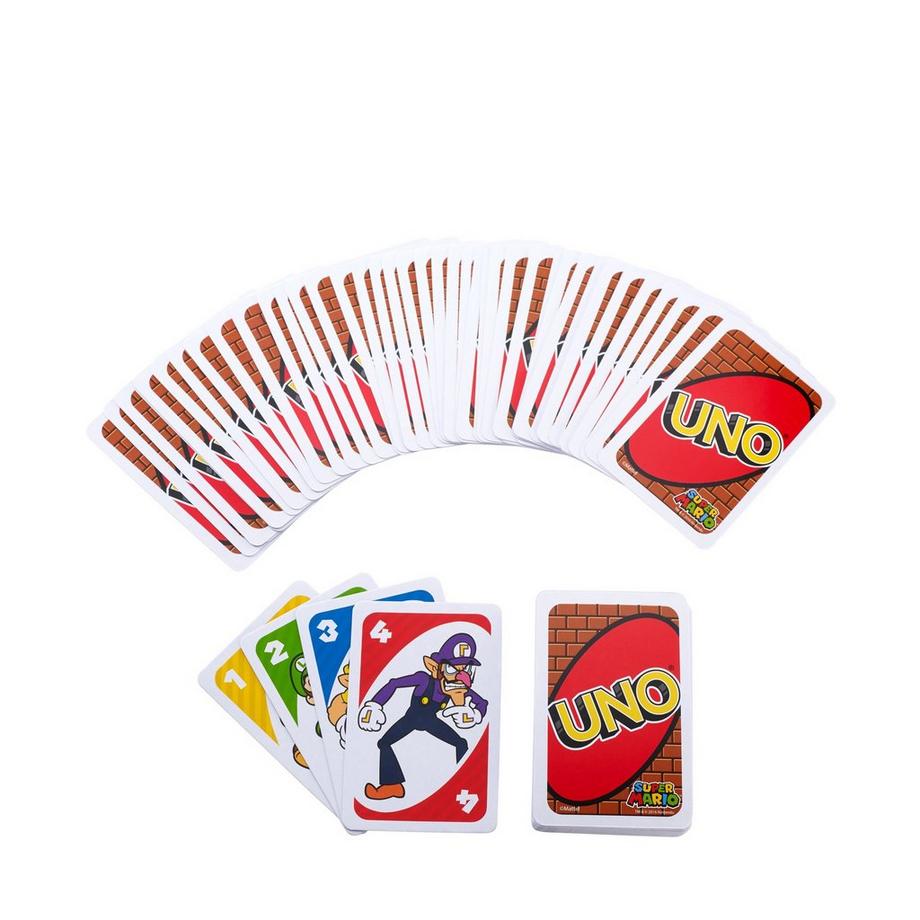 Mattel Games  Uno Super Mario Bros 