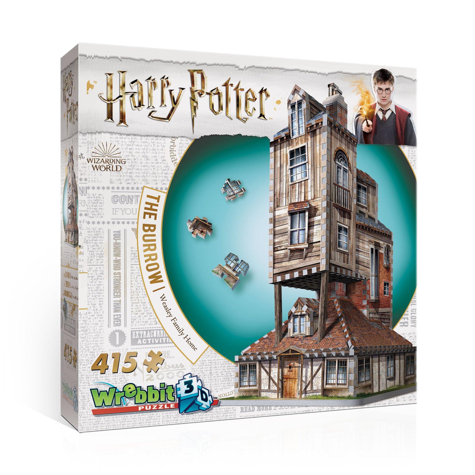 Wrebbit  3D Puzzle Harry Potter The Burrow, 415 pezzi 