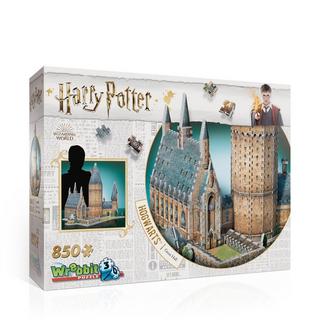 Wrebbit  3D Puzzle Harry Potter Hogwarts, 850 Teile 