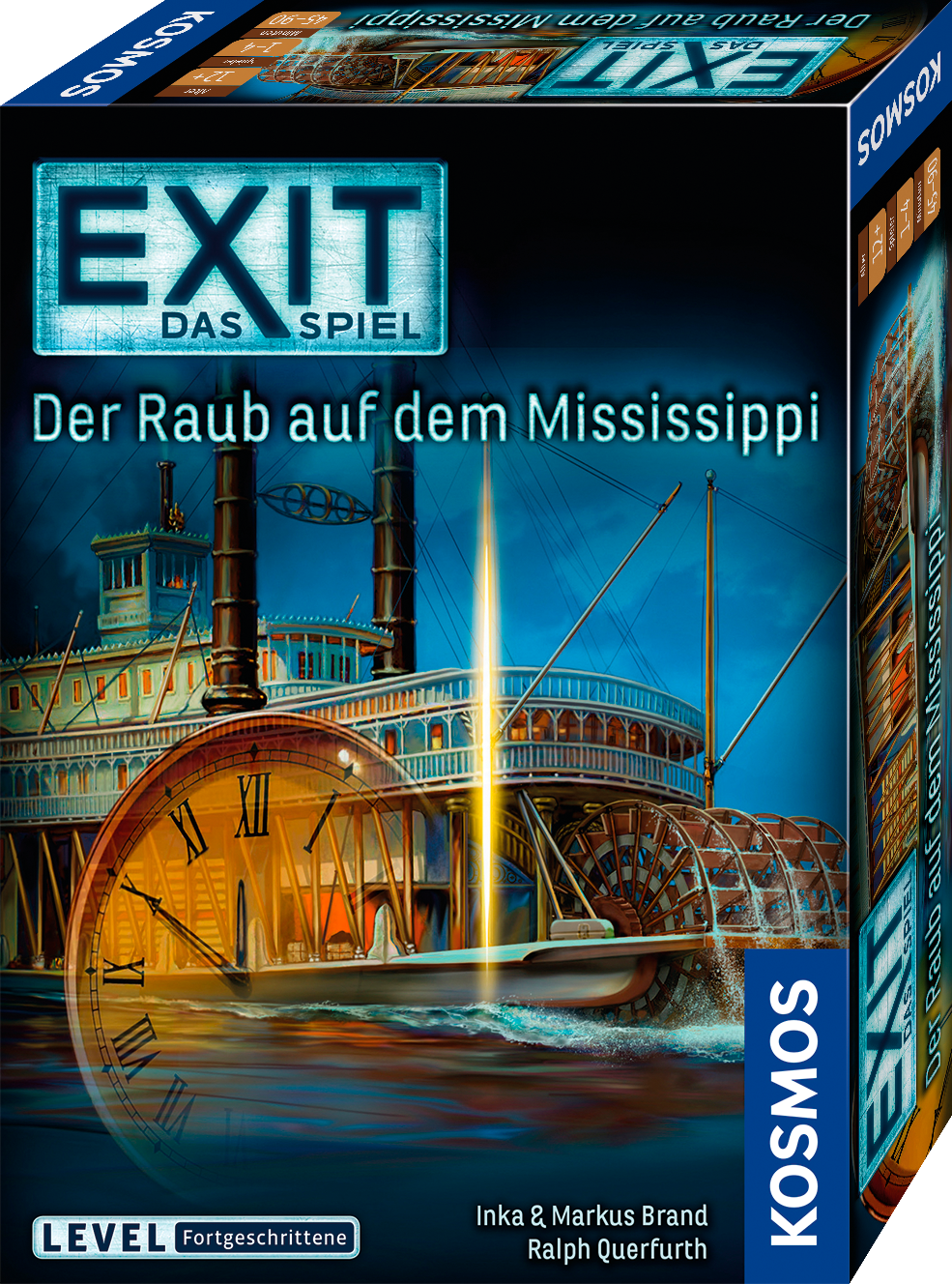 Kosmos  EXIT, Das Spiel: Der Raub auf dem Mississippi, Deutsch 