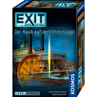 Kosmos  EXIT, Das Spiel: Der Raub auf dem Mississippi, Deutsch 