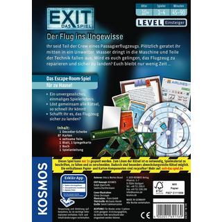 Kosmos  EXIT, Das Spiel: Der Flug ins Ungewisse, Tedesco 