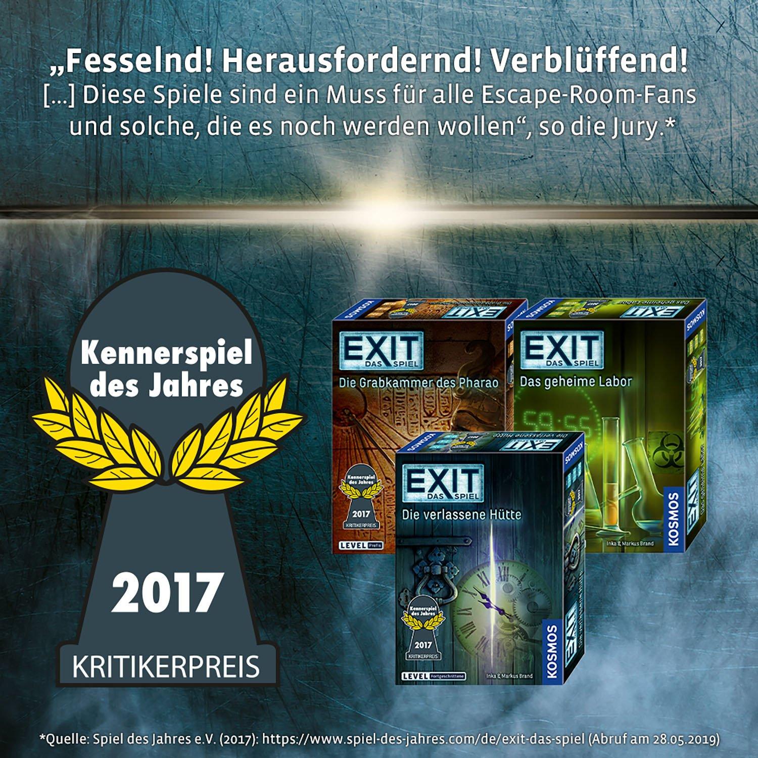 Kosmos  EXIT, Das Spiel: Der Flug ins Ungewisse, Deutsch 