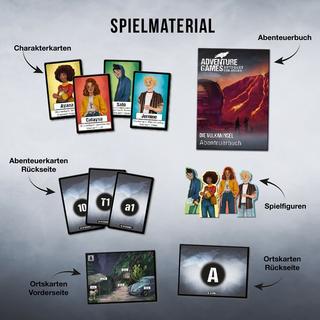 Kosmos  Adventure Games, Die Vulkaninsel, Tedesco 