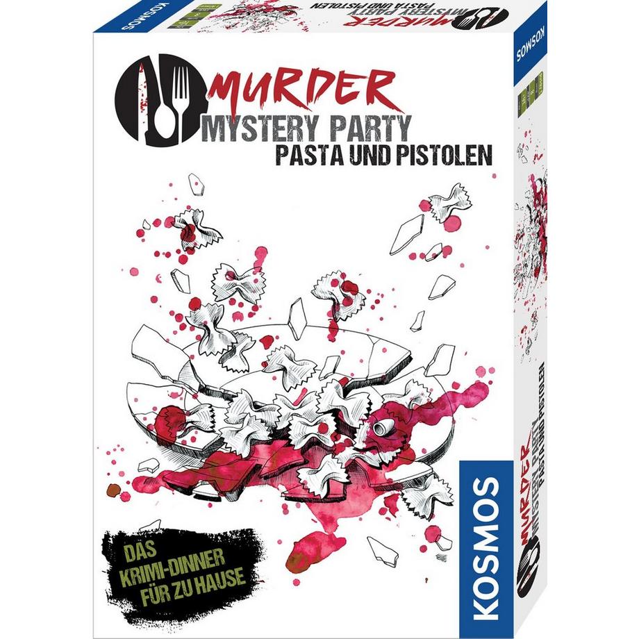 Kosmos  Murder Mystery Party, Pasta & Pistolen, Deutsch 