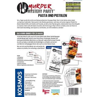 Kosmos  Murder Mystery Party, Pasta & Pistolen, Deutsch 