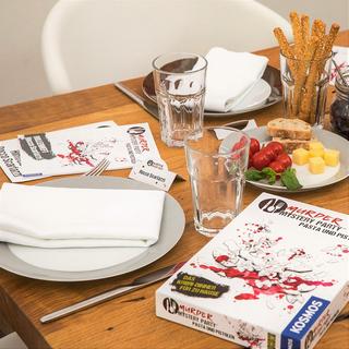 Kosmos  Murder Mystery Party, Pasta & Pistolen, Deutsch 