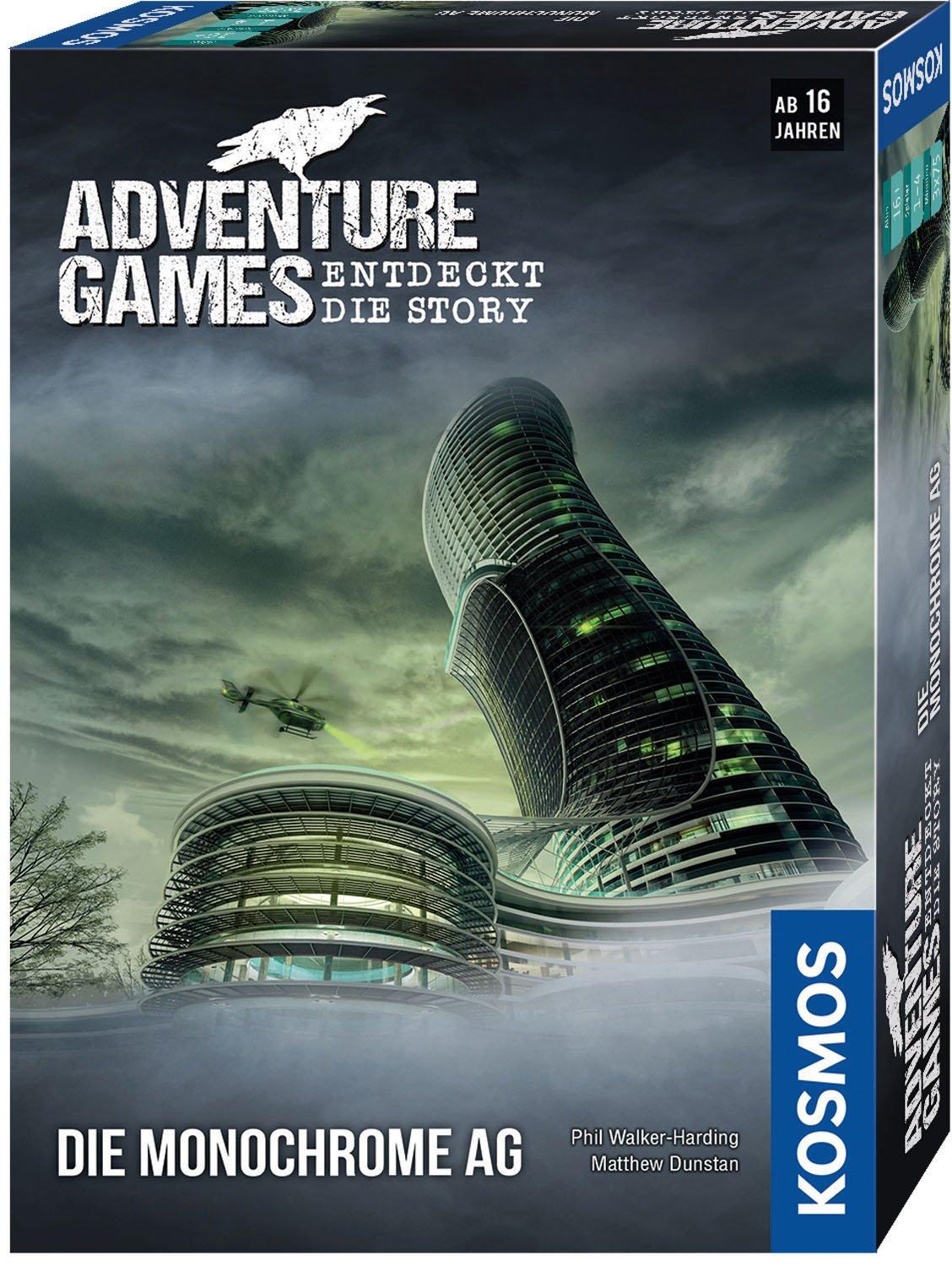 Image of KOSMOS Adventure Games, Die Monochrome AG, Deutsch