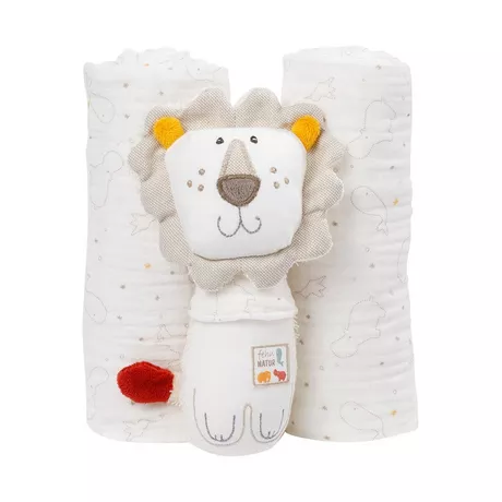 fehnNATUR Geschenk Set für Babys FehnNATUR Ecru