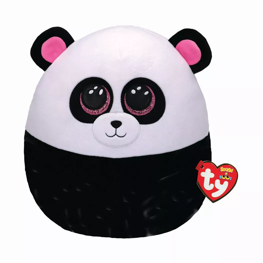 Ty - Bamboo - Black and white Panda, 35cm, Multicolor