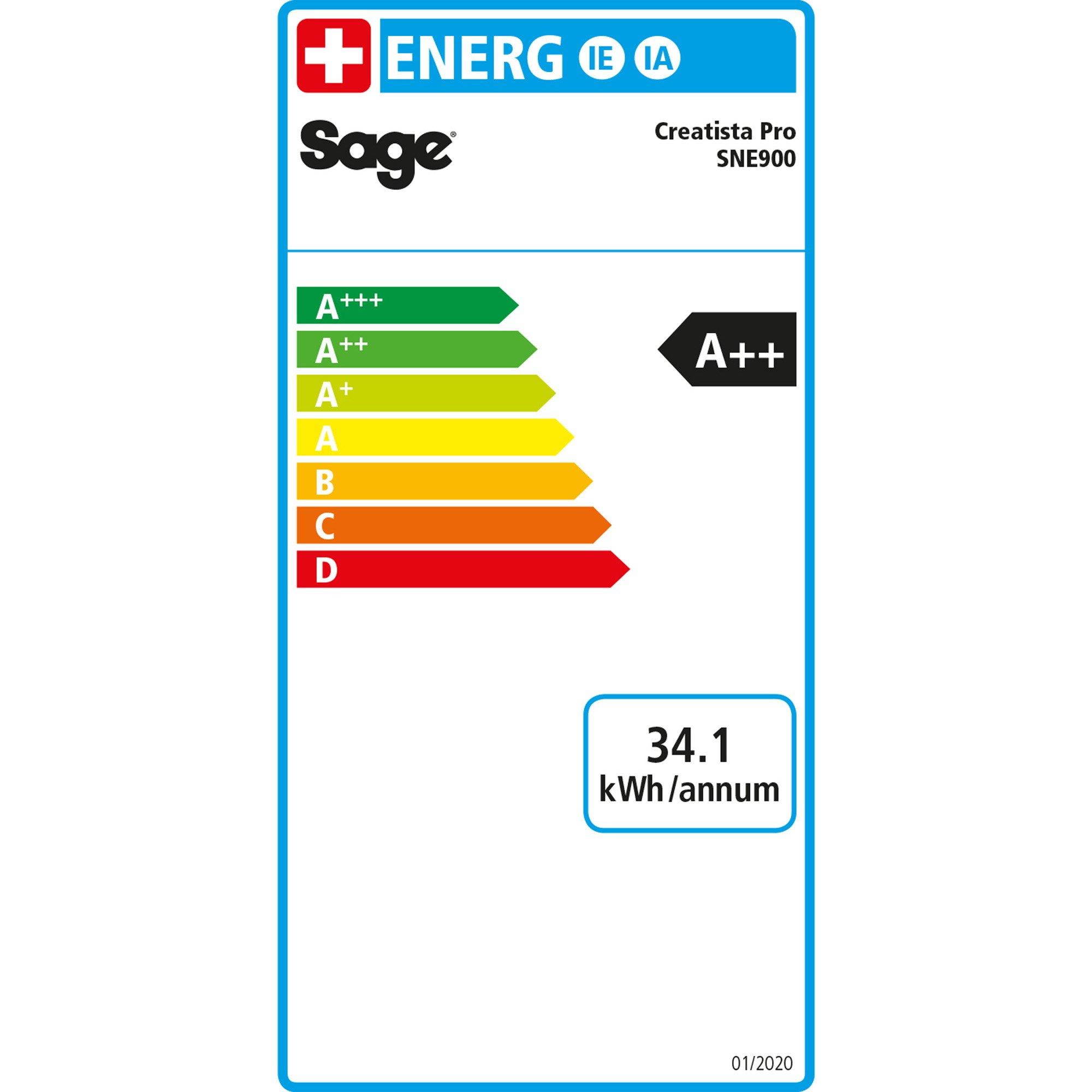 Sage Machine Nespresso Creastista Pro 