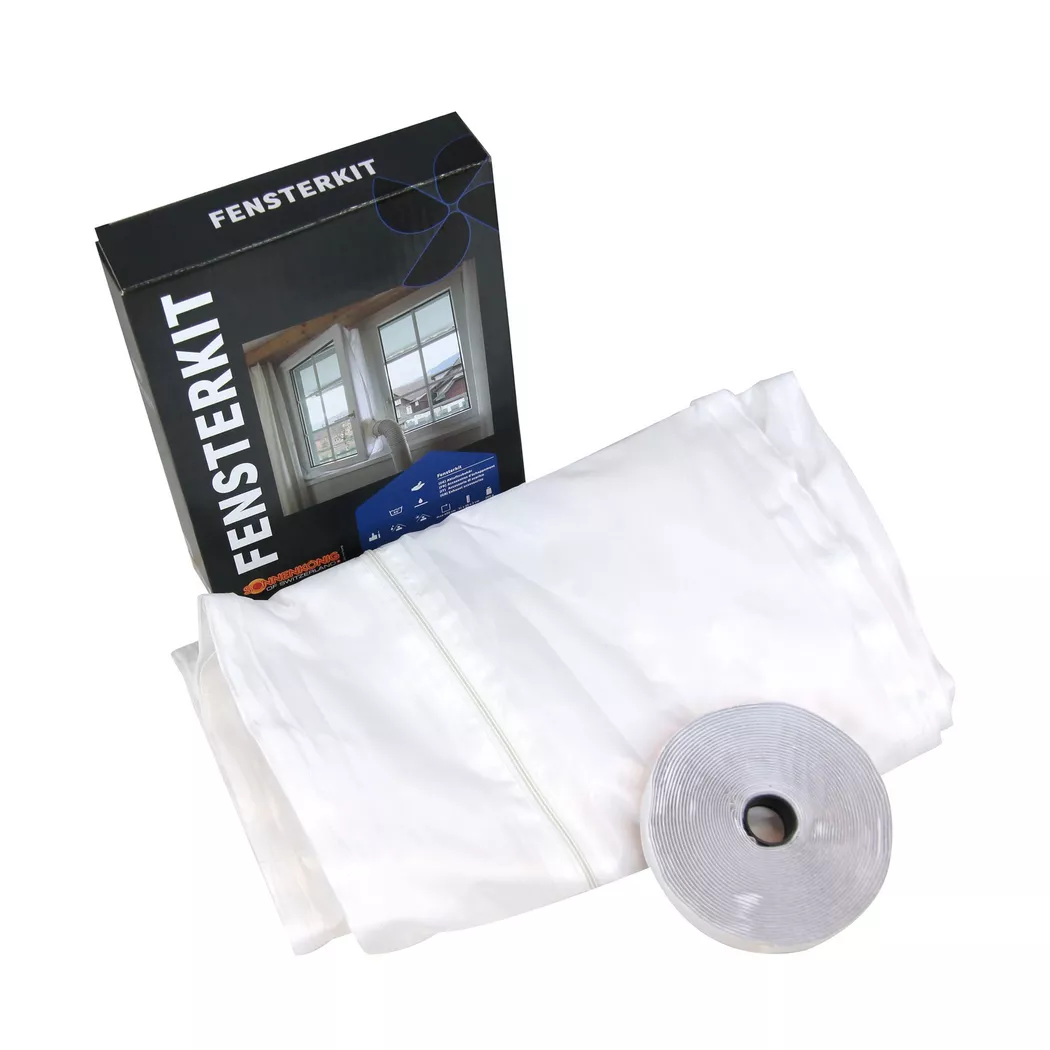 Sonnenkönig Kit de fenêtre Accessoires d'évacuation d'air – Accessoires climatiseur – blanc