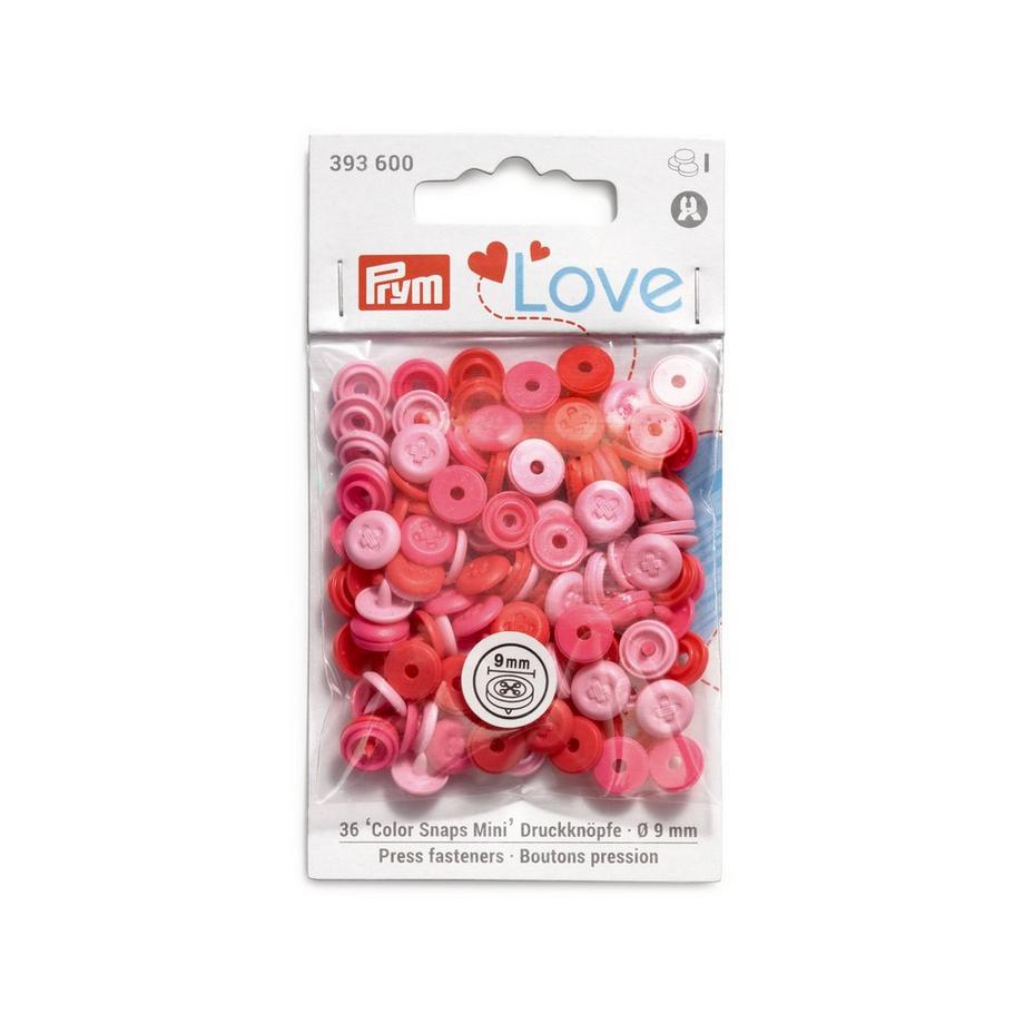 Prym Druckknöpfe Love Color Snaps Mini 