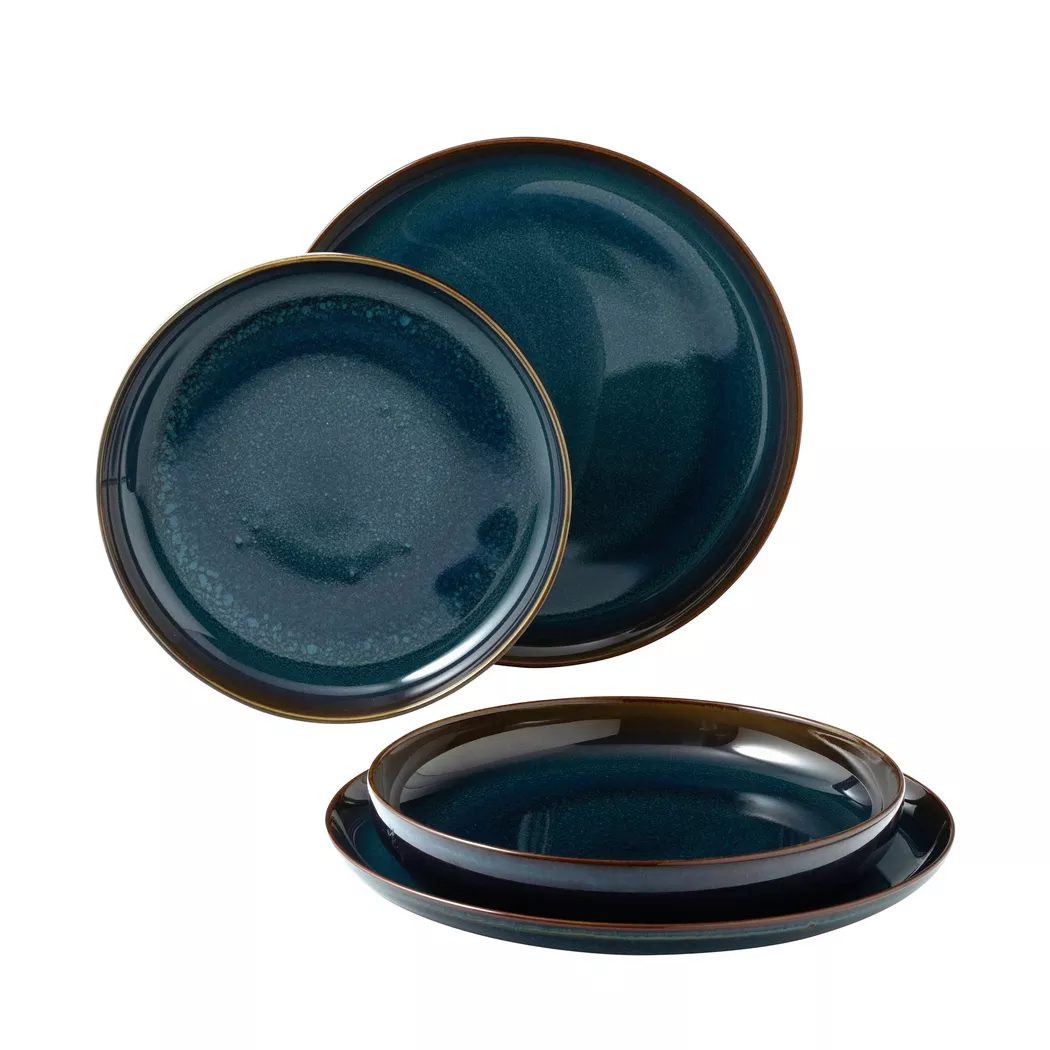 like. by Villeroy & Boch Tafel-Set Crafted Denim 4er Set