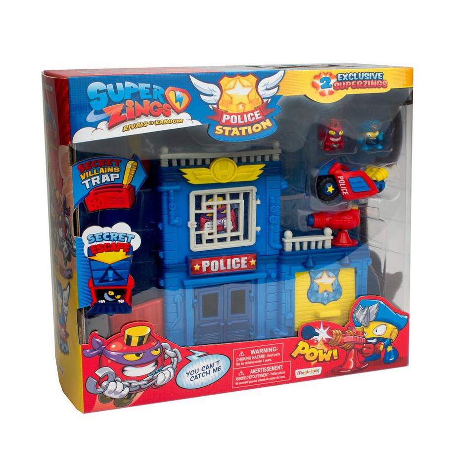 Superzings  Playset Poste de police 