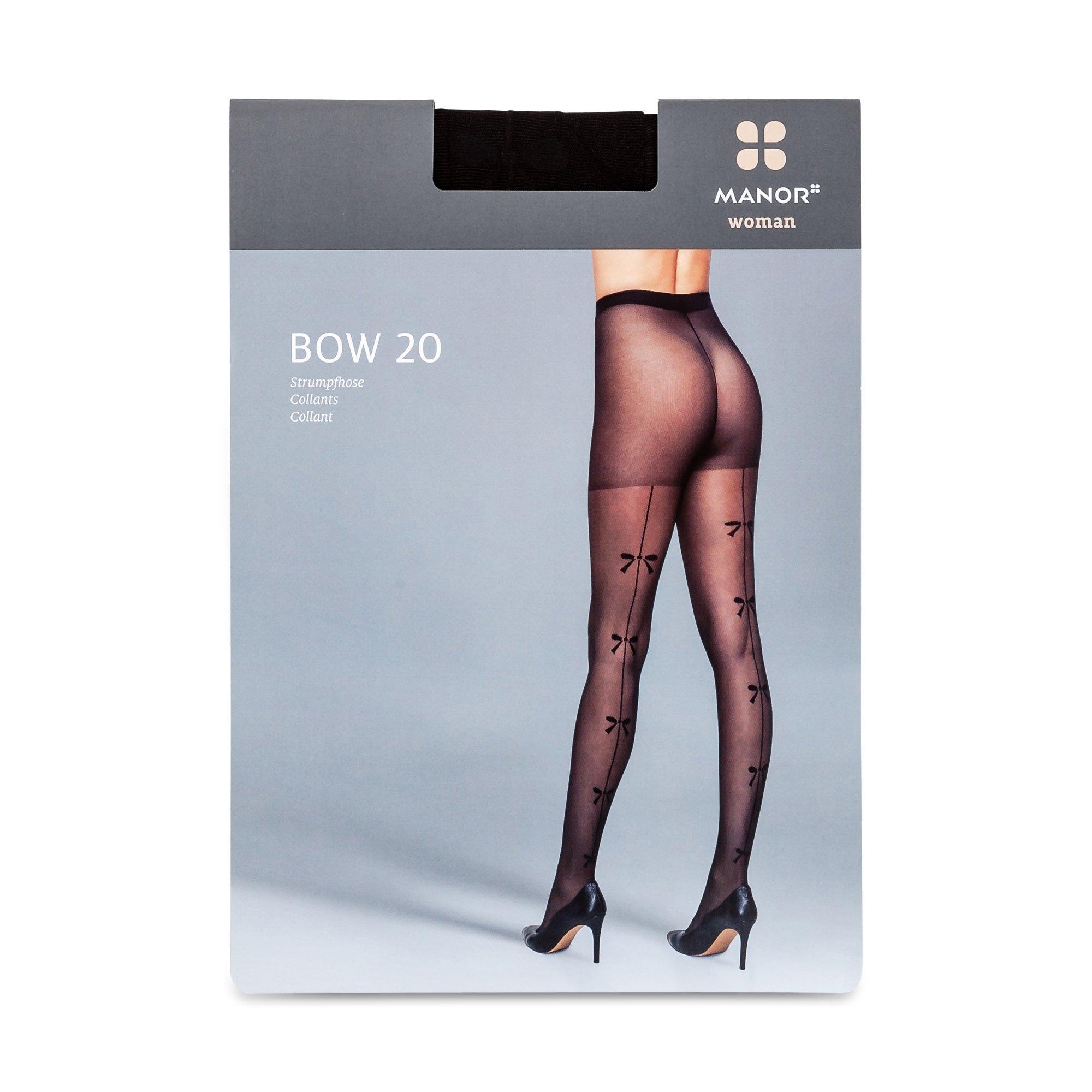 Image of Strumpfhose, 20 Den, Gepunkte Damen Black I-II