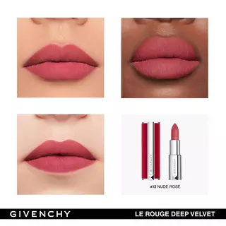 GIVENCHY  Le Rouge Deep Velvet N12 - Nude Rosé