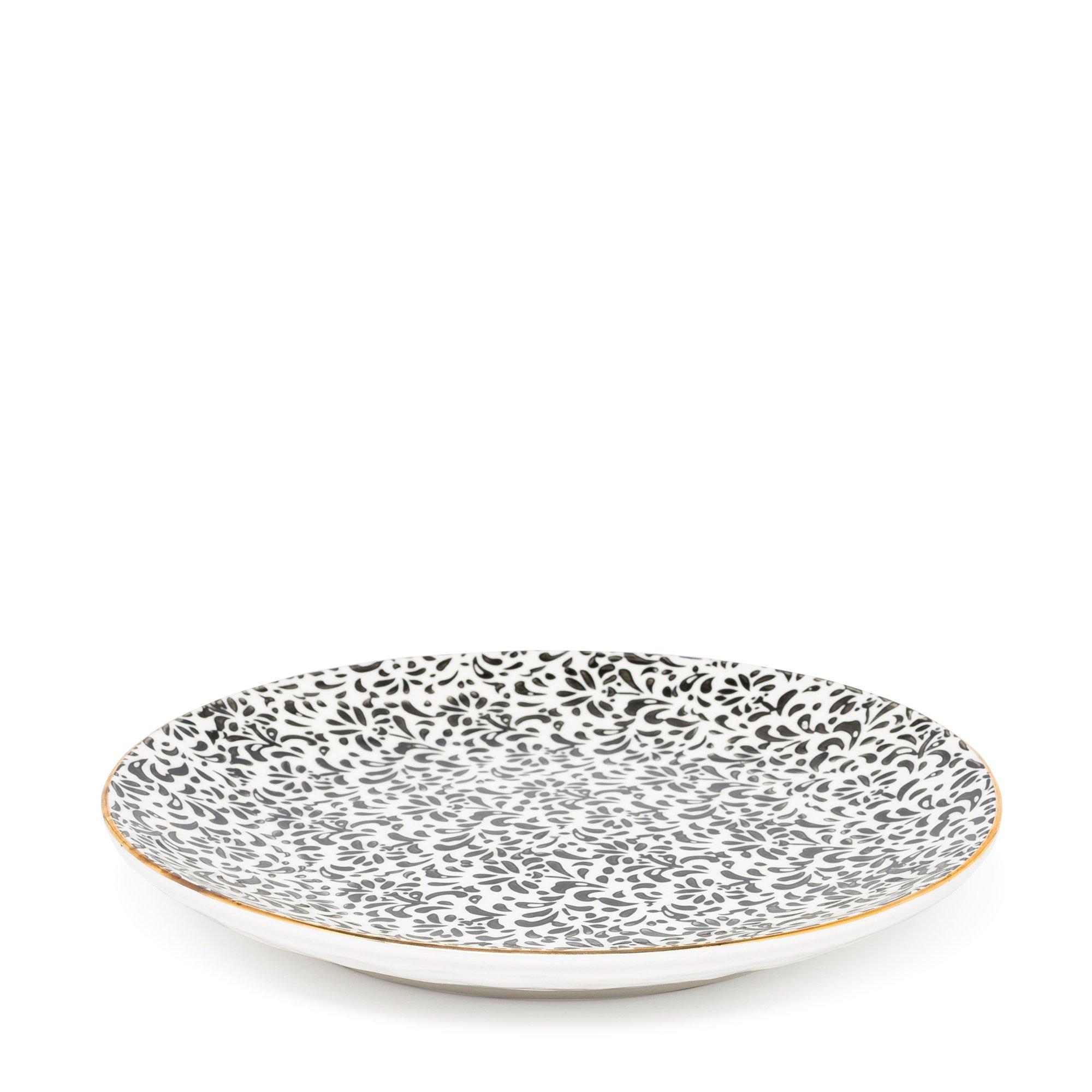 Kadastar Assiette à fondue fromage Metropolitan\nFLORAL 