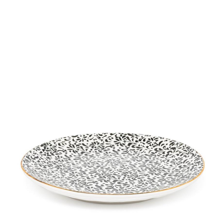 Kadastar Assiette à fondue fromage Metropolitan\nFLORAL 