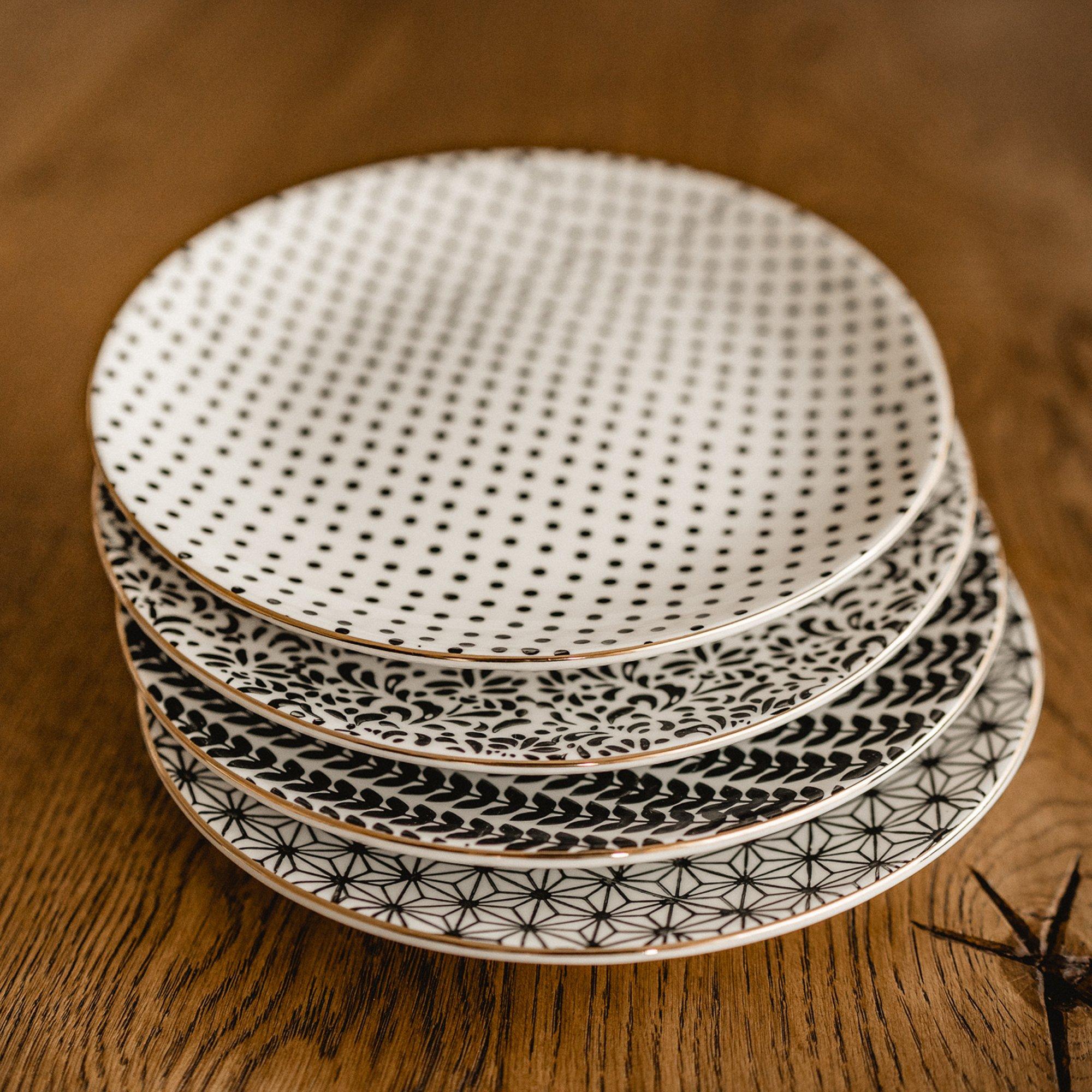 Kadastar Assiette à fondue fromage Metropolitan\nDOTS 