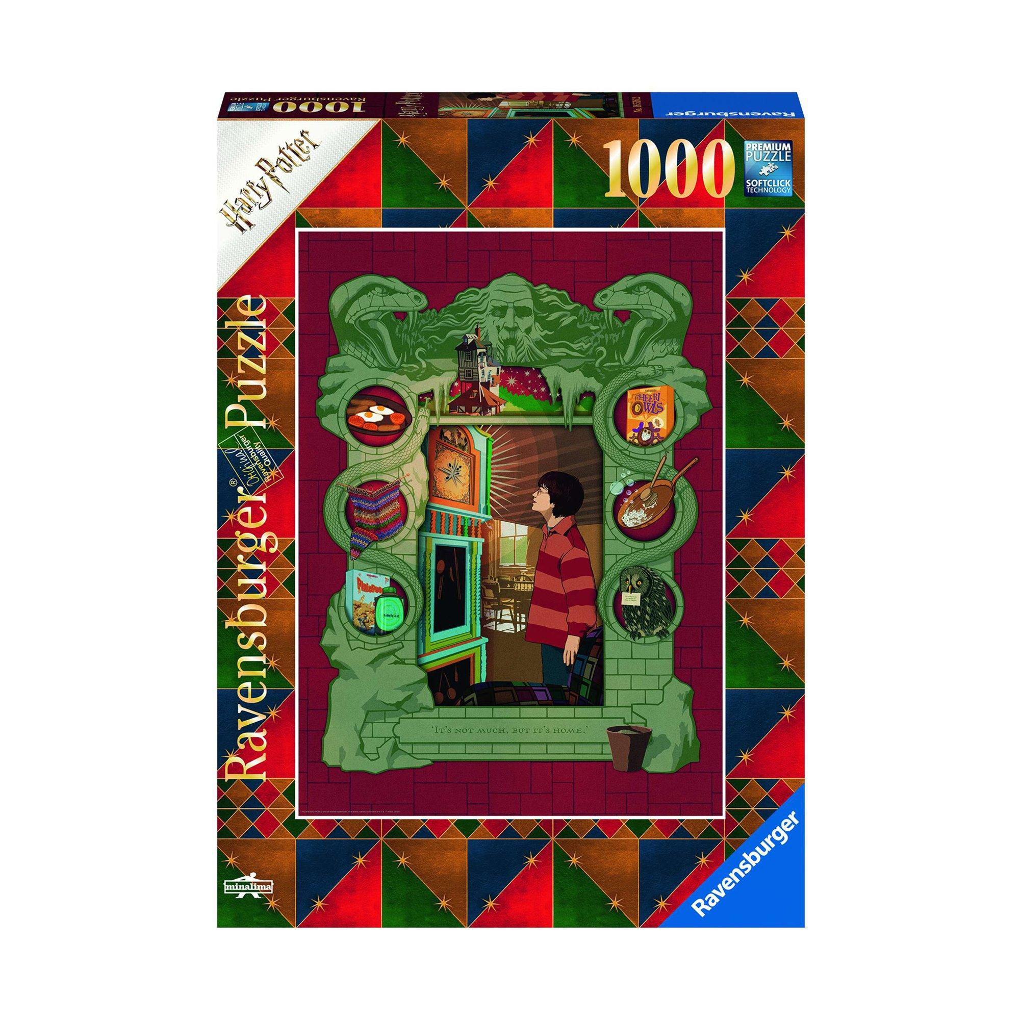 Ravensburger  Puzzle Harry Potter bei der Weasley Familie 