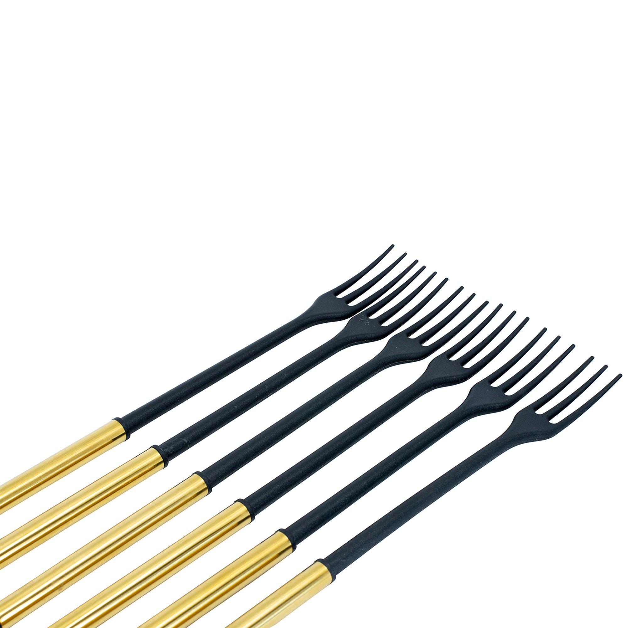 Kadastar Lot fourchettes fondue au fromage Protect Gold 