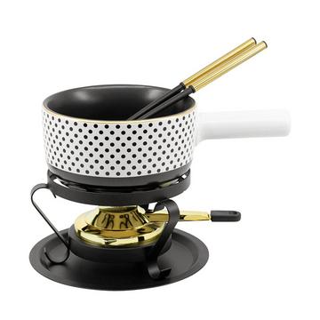 Service à fondue au fromage