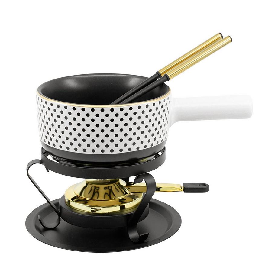 Service à fondue au fromage