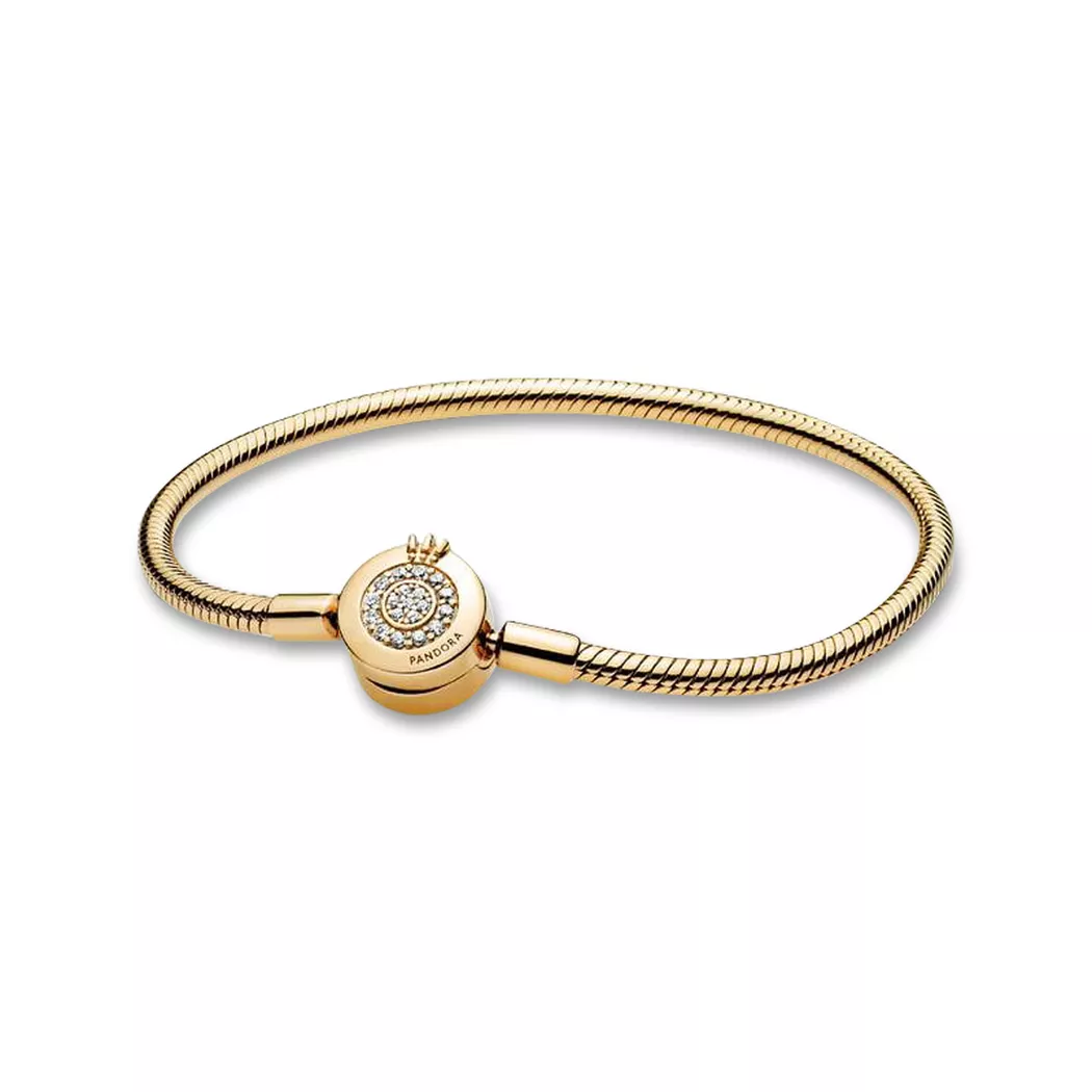 Pandora - Armband, 17cm, Gold