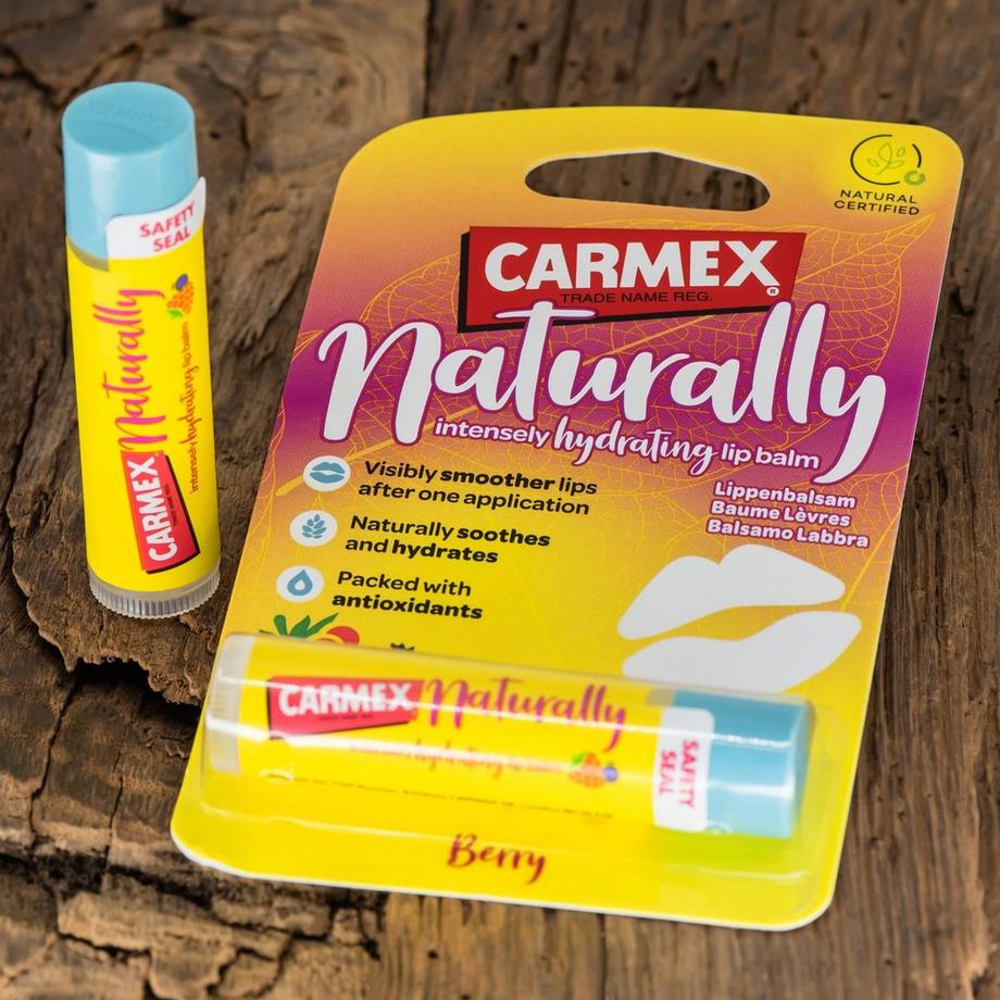 CARMEX Naturally Berry Stick Naturally Berry Stick, Balsamo Per Labbra 