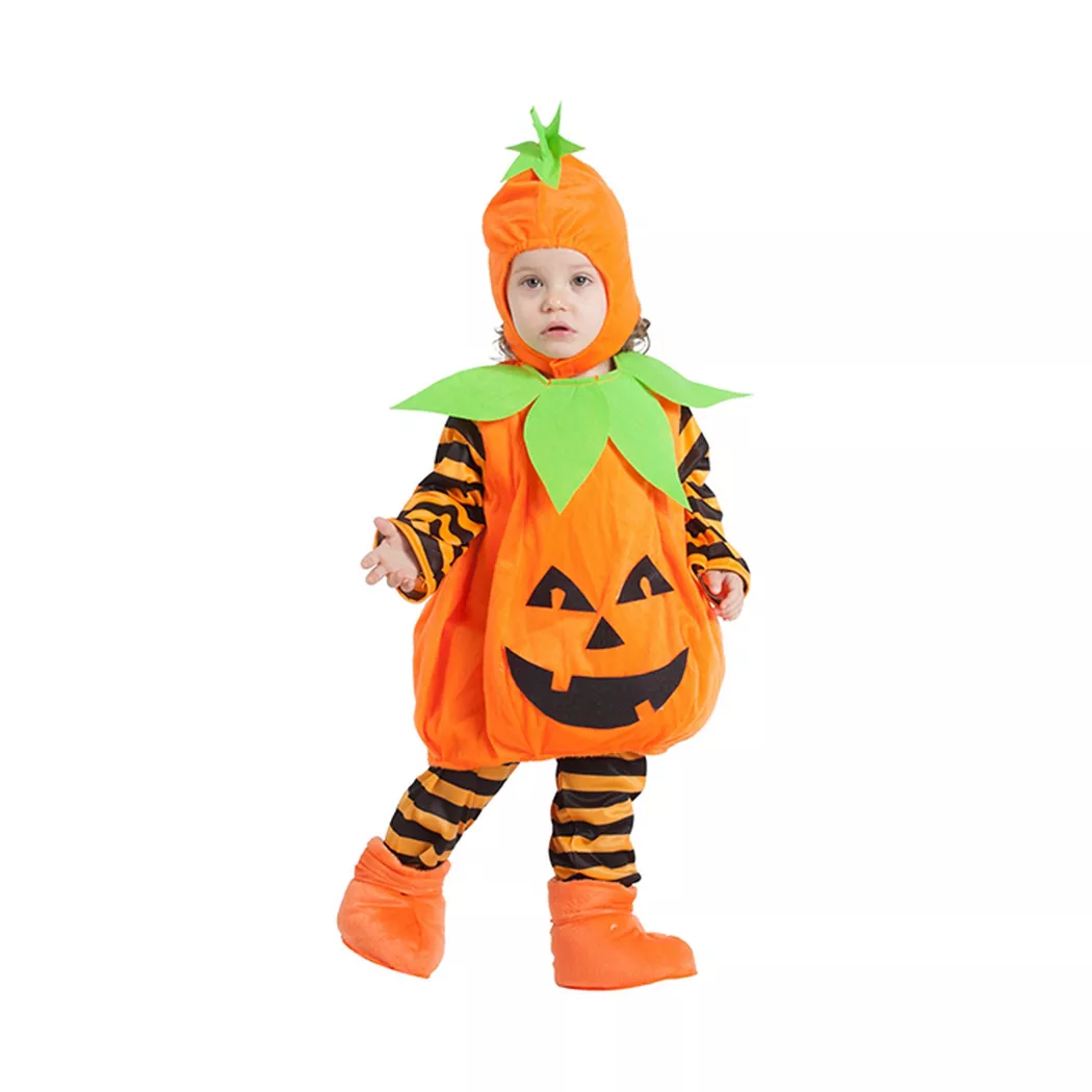 - Baby Kürbis Kostüm, Orange