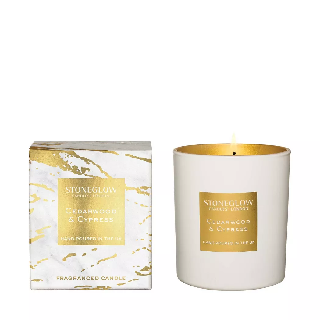 Duftkerze "Stoneglow Cedarwood & Cypress"