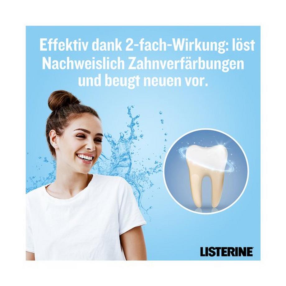 LISTERINE Advanced White - Mild Taste Mundspülung Advanced White Mild 