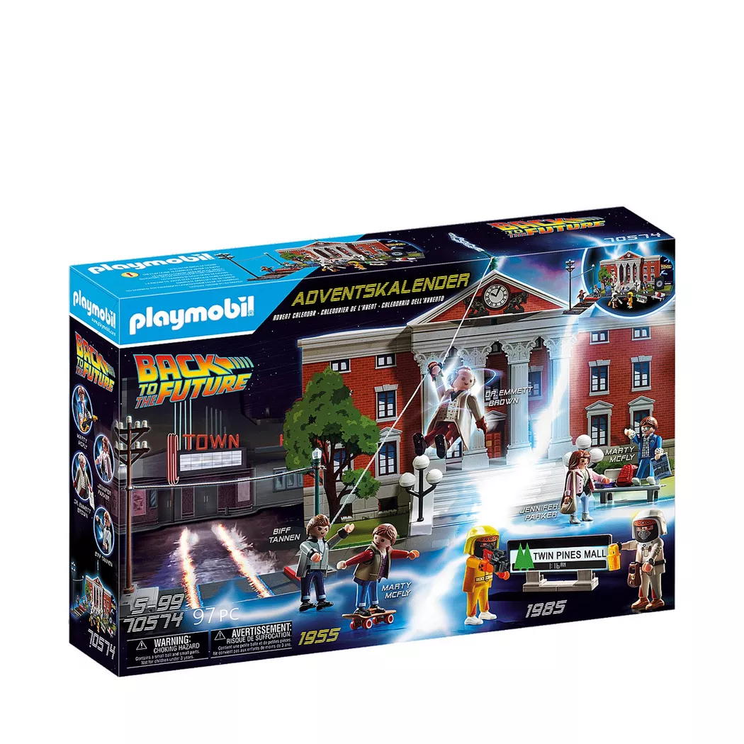Playmobil - 70574 Adventskalender Back to the Future, Multicolor