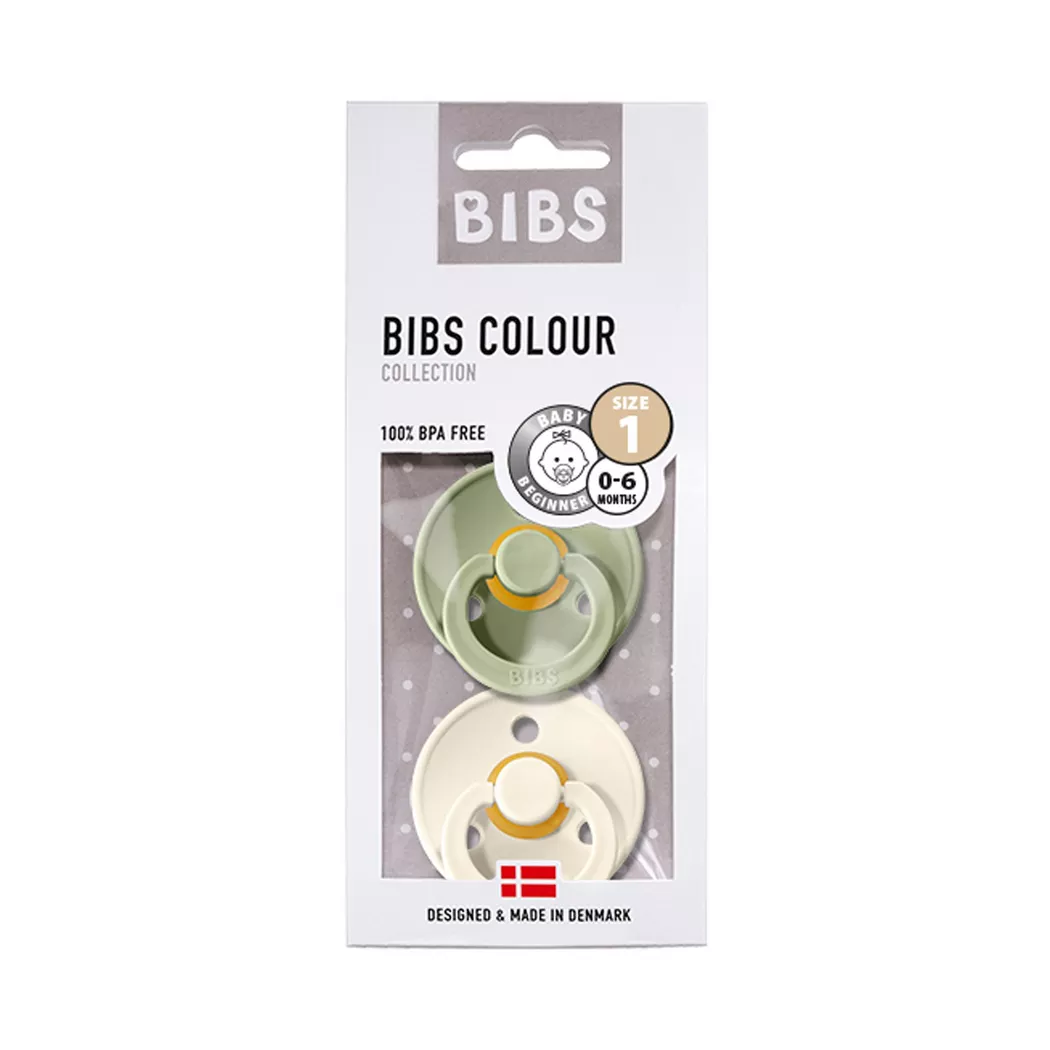 BIBS Boheme Latex Woodchuck/Blush 2 pak - Flere størrelser