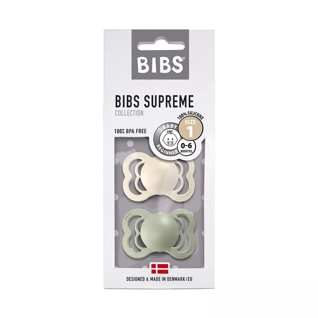 BIBS Boheme Latex Woodchuck/Blush 2 pak - Flere størrelser 6