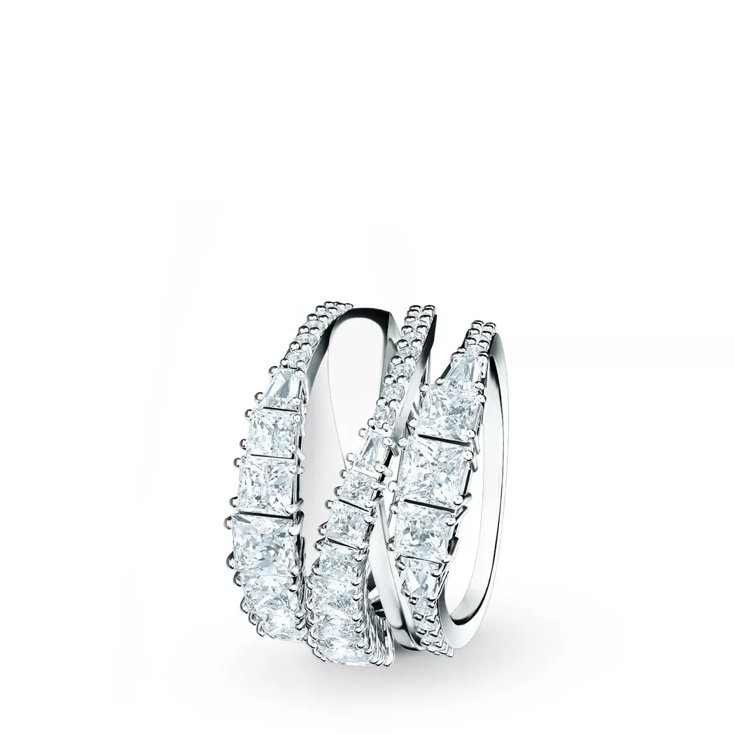 Swarovski - Ring, Hyperbola, 50, Silber