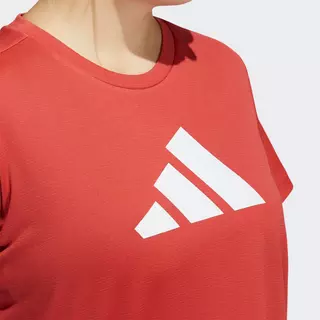 adidas PLUS BOS Logo T-Shirt Rot