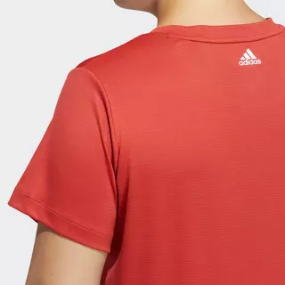 adidas PLUS BOS Logo T-Shirt Rouge