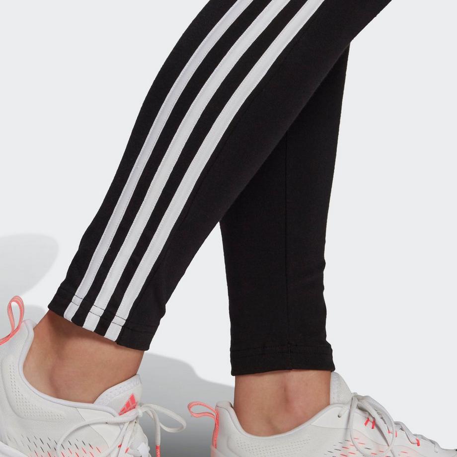 adidas 3S LEG BLACK/WHITE Lange Sport Tights 