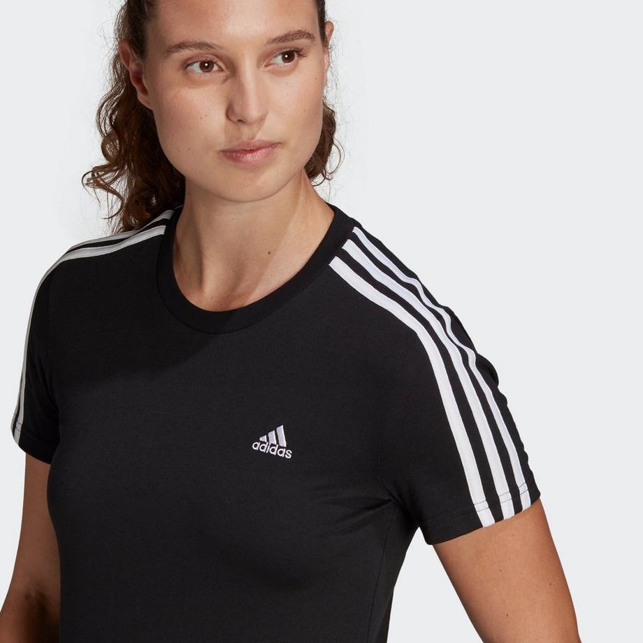 adidas 3S T BLACK/WHITE T-Shirt 